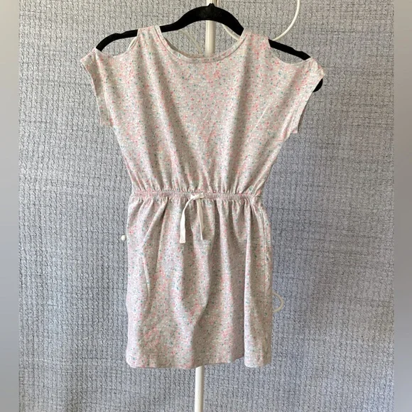 gap neon dress NEON PINK GAP DRAW STRING DRESS SIZE M